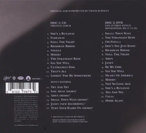 Love & Hope & Sex & Dreams (CD+DVD) | BoDeans