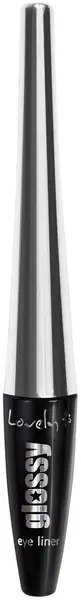 Lovely - Eyeliner lichid Glossy - negru, 2 g