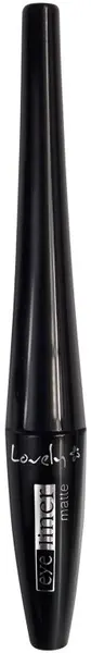 Lovely - Eyeliner lichid Matte - negru, 2 g