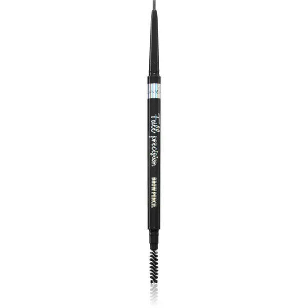 Lovely Full Precision creion pentru sprancene cu pensulă culoare Dark Brown 5 g