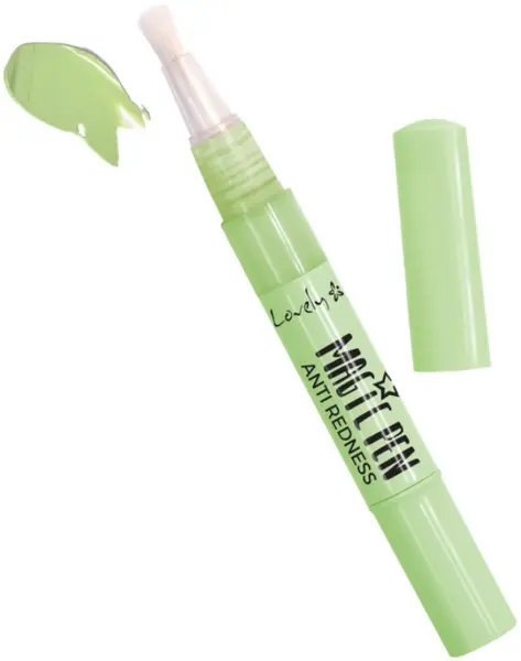 Lovely Magic Pen - Corector cu Perie Anti Redness, 2 ml