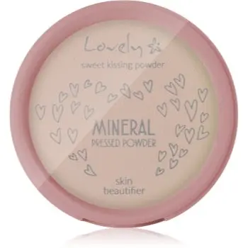 Lovely Mineral Pressed Powder pudră matifiantă coaptă