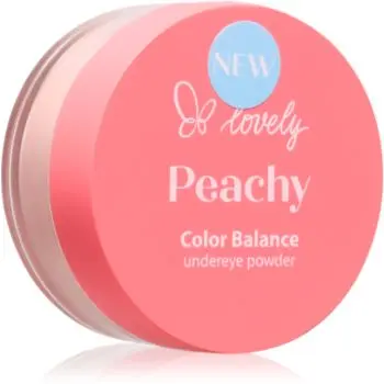 Lovely Peachy Color Balance Undereye Powder pudra