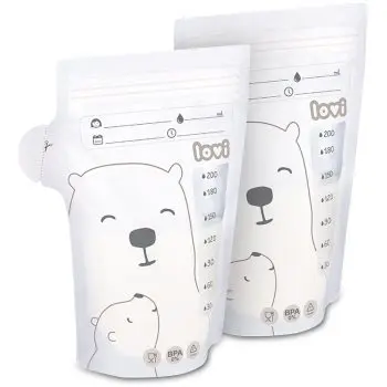 LOVI Buddy Bear sac pentru păstrarea laptelui matern