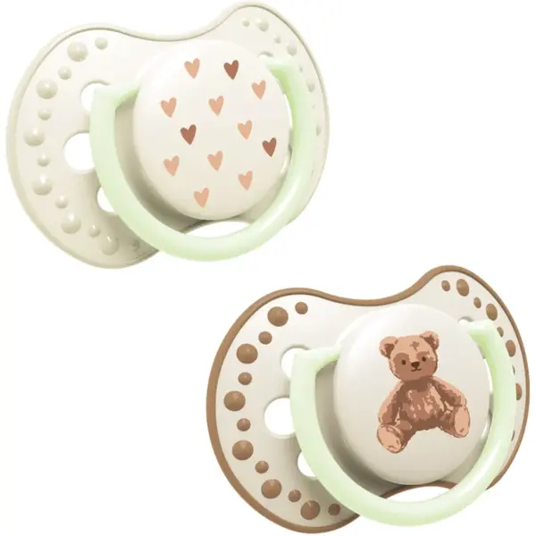 LOVI Teddy Love suzetă 6-18m 2 buc