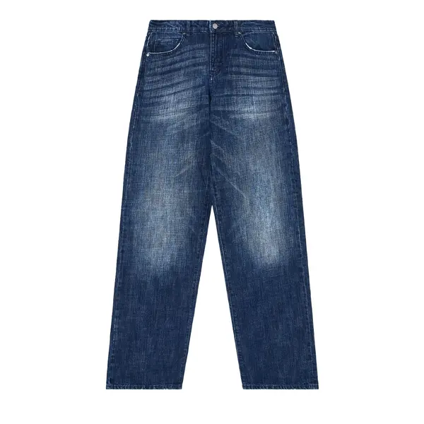 Low rise relaxed fit shaded jeans 27