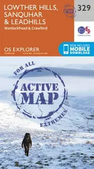 Lowther Hills, Sanquhar and Leadhills. September 2015 ed, Sheet Map/Ordnance Survey