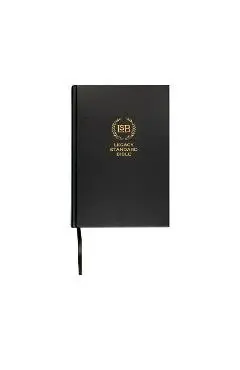 Lsb Large Print Wide Margin Black Hardcover - Steadfast Bibles