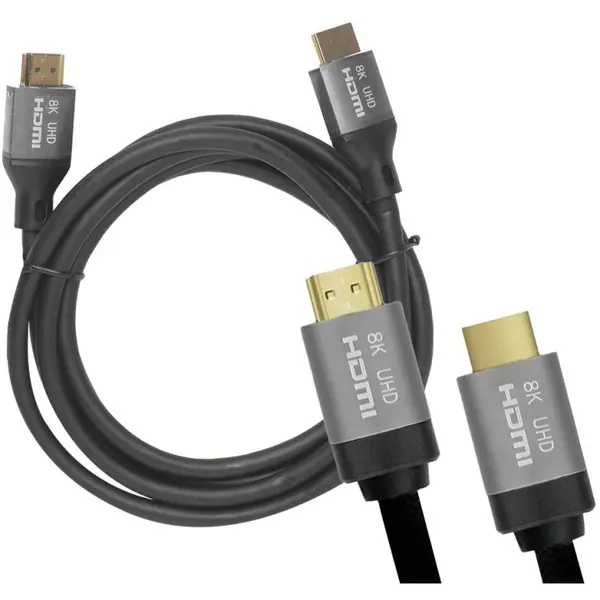 LTC Cablu Video LTC Gold, HDMI la HDMI, 8K, cablu 2m, Negru