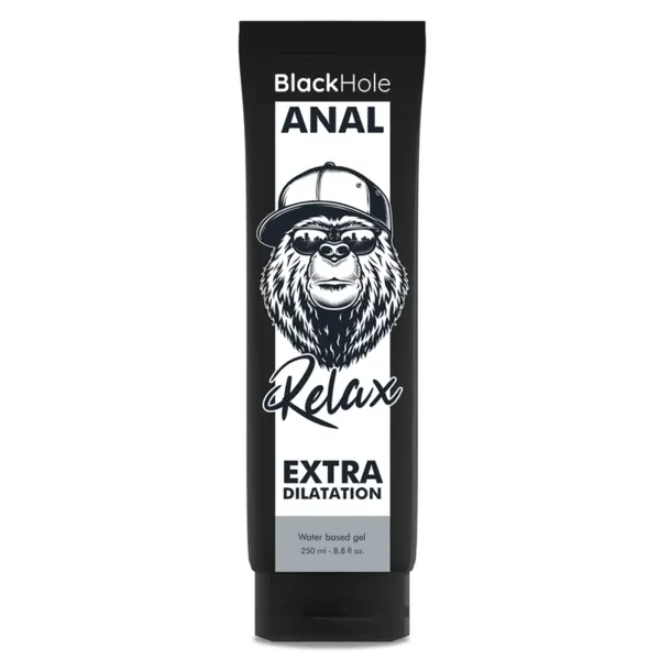 Lubrifiant anal Black Hole – Anal Relax cu efect de dilatare și relaxare, pe bază de apă, 250 ml