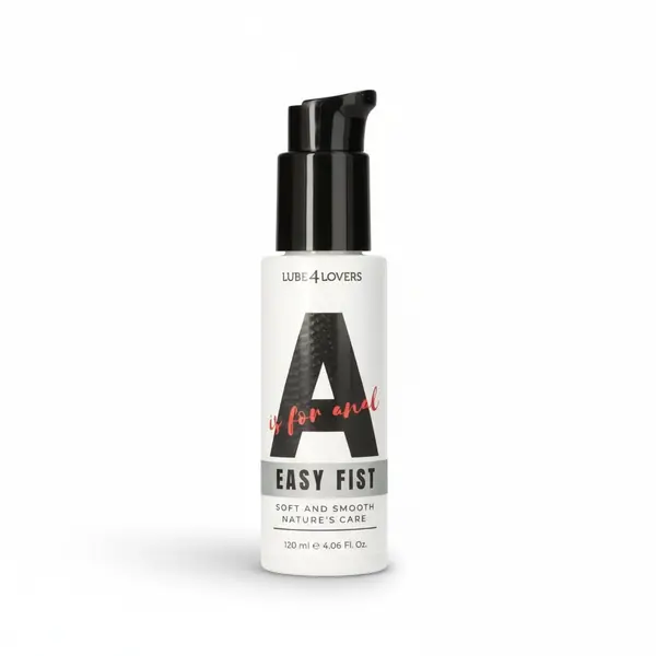 Lubrifiant anal cremos Lube4Lovers – A is for Easy Fist, textură catifelată pe bază de apă, 120 ml