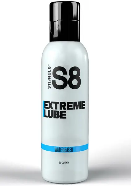 Lubrifiant anal S8 - Extreme Lube, pe baza de apa pentru relaxare si desensibilizarea zonei anale, 250 ml