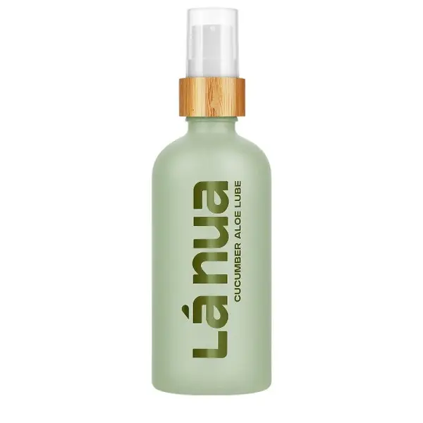 Lubrifiant LÁ NUA Cucumber Aloe Flavored Lube, formulă naturală cu aromă de castravete și aloe vera, 100 ml (verde)