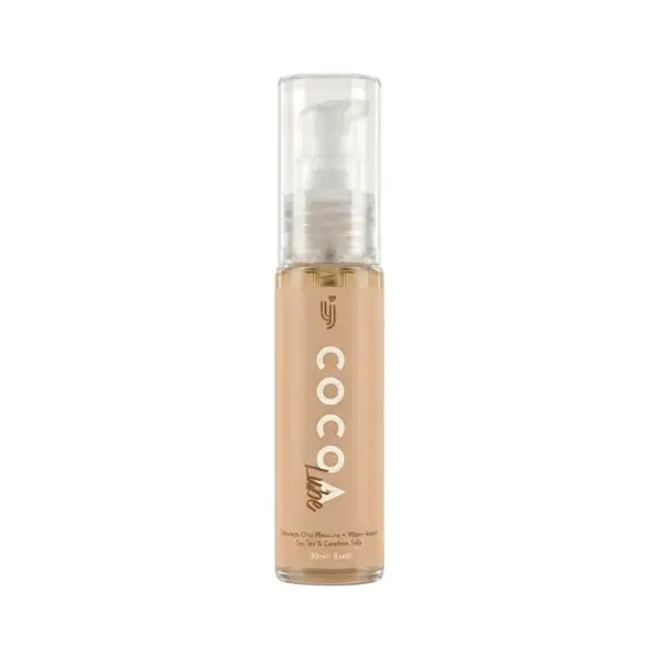 Lubrifiant LOVINGJOY Cocoa Lube, pe bază de apă, cu aromă de ciocolată, compatibil cu prezervative, 30 ml