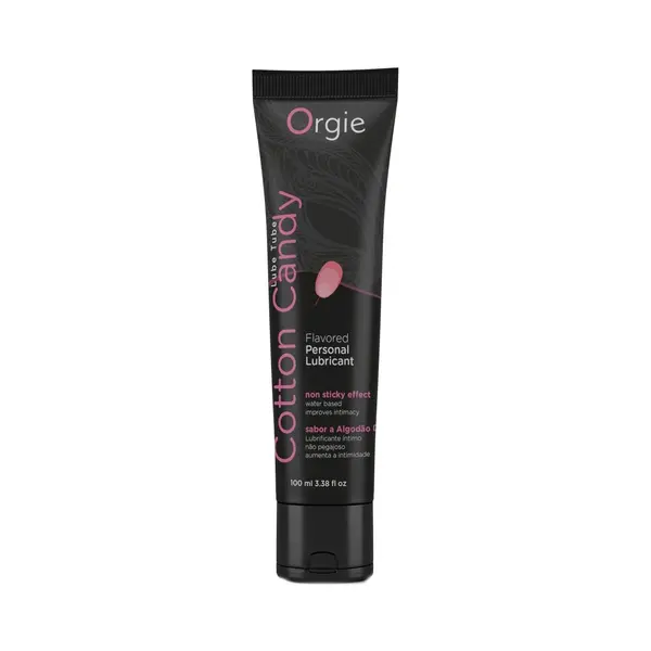 Lubrifiant Orgie - Cotton Candy, cu aroma de vata de zahar, 100 ml