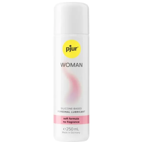 Lubrifiant Pjur – Woman Bodyglide, pe bază de silicon, pentru hidratare, alunecare de lungă durată și piele sensibilă, 250 ml