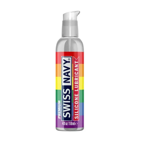 Lubrifiant premium Swiss Navy, pe baza de silicon, 118 ml