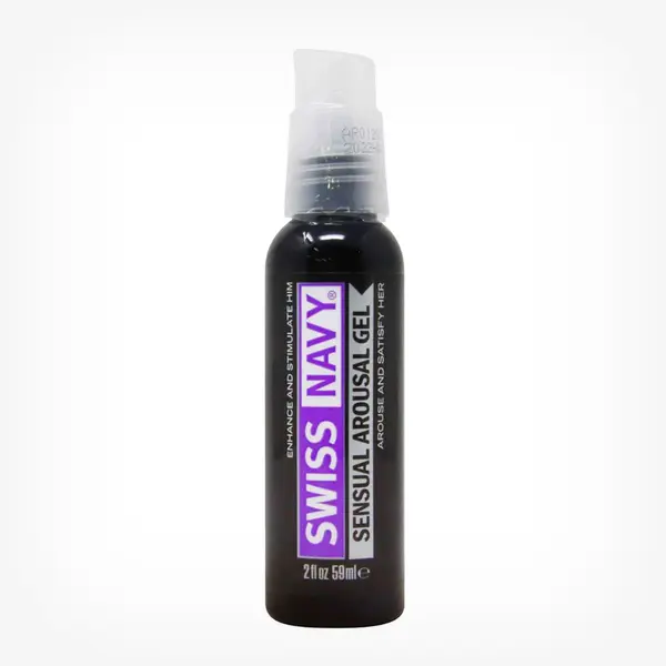 Lubrifiant premium, Swiss Navy Sensual Arousal, cu stimulare sexuala, pe baza de apa, 59 ml
