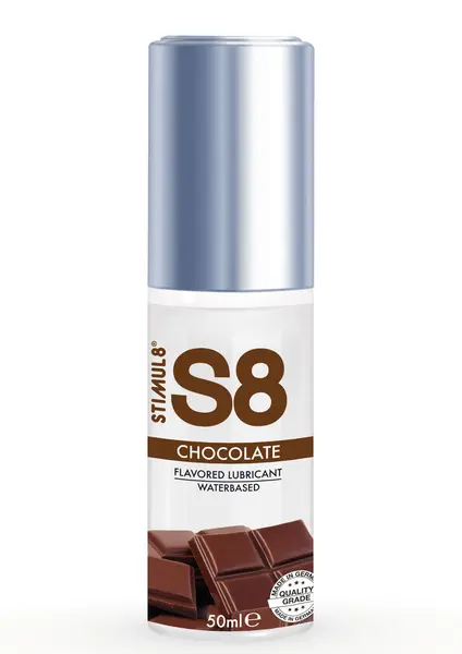 Lubrifiant S8 - Chocolate, pe baza de apa, cu aroma de ciocolata, 50 ml