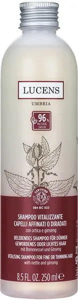 Lucens Șampon revitalizant pentru păr subțire, 250 ml