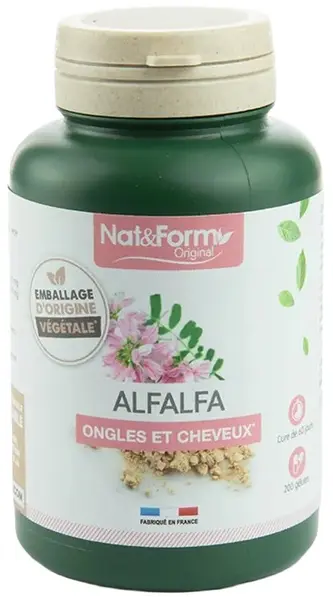 Lucernă, 200 capsule, Nat&Form