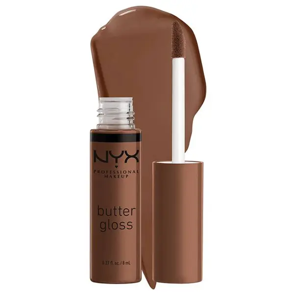 Luciu buze NYX Professional Makeup Butter Gloss Fudge Me