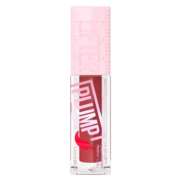 Luciu de buze cu efect de marire Lifter Plump 006 Hot Chili, 5.4ml, Maybelline