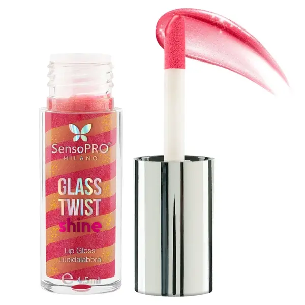 Luciu de buze Glass Twist Shine SensoPRO Milano, Yell Pink