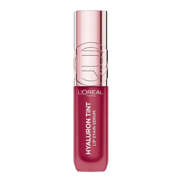 Luciu de buze hidratant Hyaluron Tint Lip Stain Serum Nr. 490 Berry Jolie, 5ml, L'oreal Paris