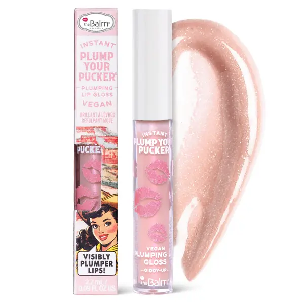 Luciu de Buze theBalm Instant Plump Your Pucker Lip Plumper Giddy