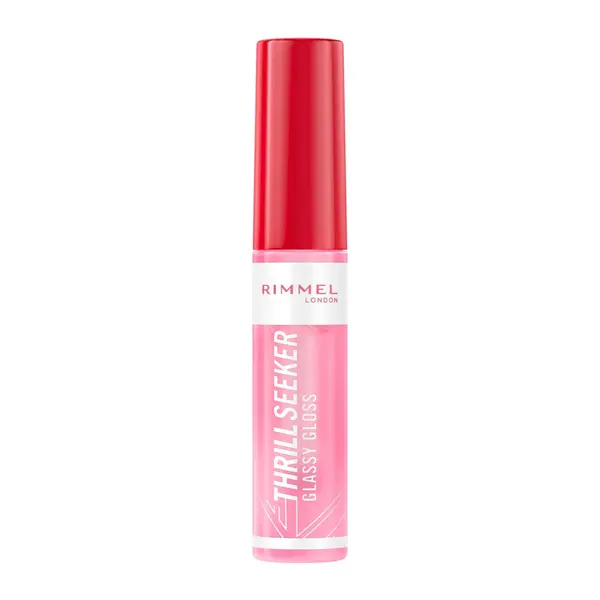 Luciu de buze Thrill Seeker Glassy Gloss 150 Pink Candy, 10ml, Rimmel London