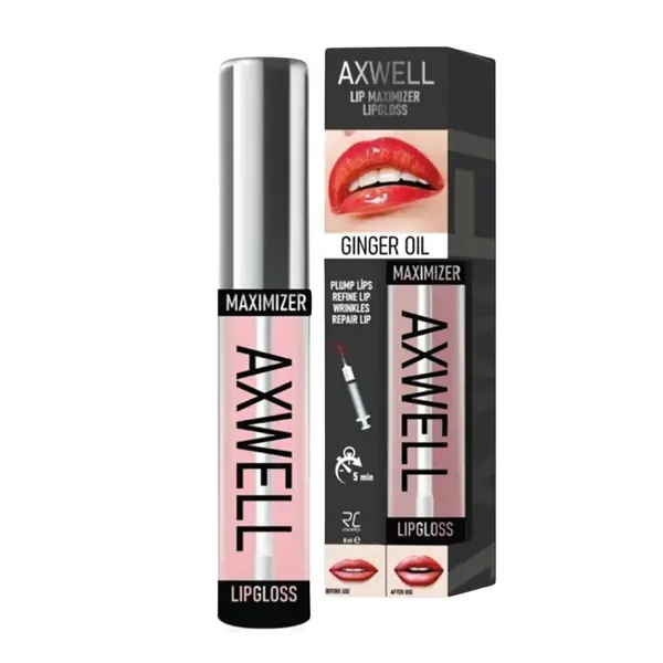 Luciu Maximizator de Buze, Volum Instant, GlamShine Axwell by Verilaria, 8ml