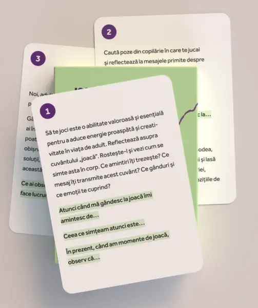 Ludic. 31 de exercitii de conectare cu copilul interior | Jocurile mintii