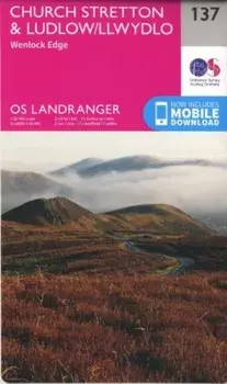 Ludlow & Church Stretton, Wenlock Edge. February 2016 ed, Sheet Map/Ordnance Survey