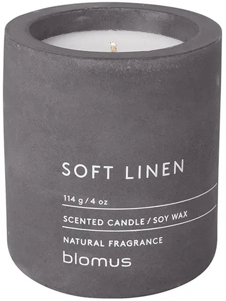Lumânare parfumată Blomus Fraga - S, Soft Linen, Magnet