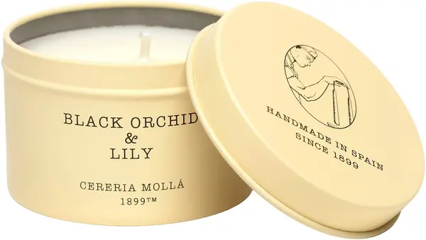 Lumânare parfumată Cereria Molla - Black Orchid & Lily, 90 g
