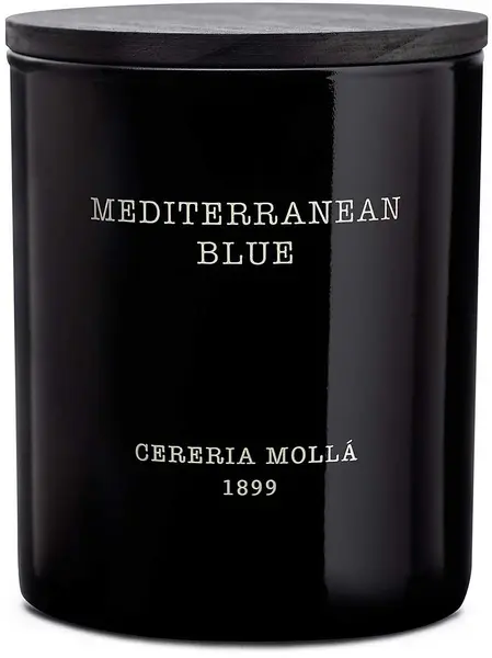 Lumânare parfumată Cereria Molla - Mediterranean Blue, 230 g