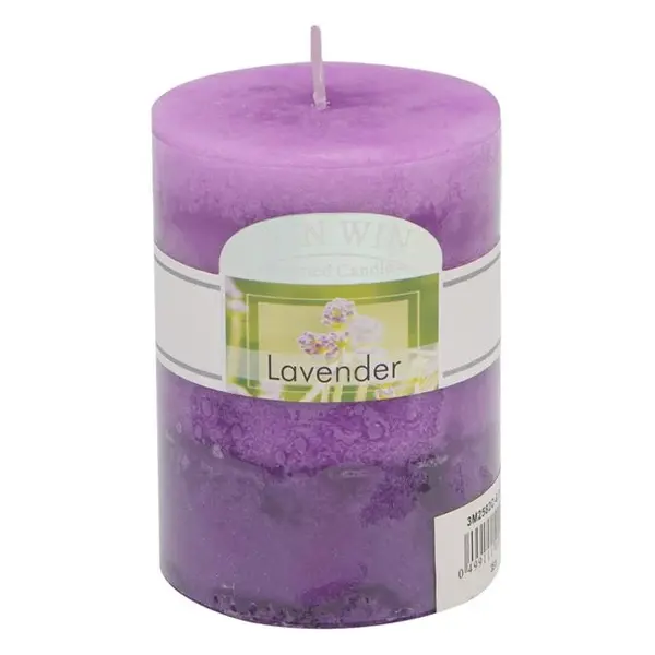 Lumanare parfumata cu aroma de lavanda, 6.8x9.5 cm