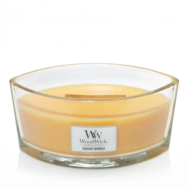 Lumanare parfumata - Ellipse Seaside Mimosa | WoodWick