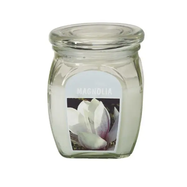 Lumanare Parfumata in Borcan cu Capac, Magnolie