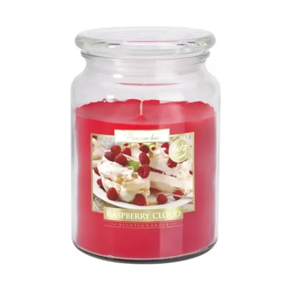 Lumanare Parfumata in Borcan cu Capac Rasberry Cloud