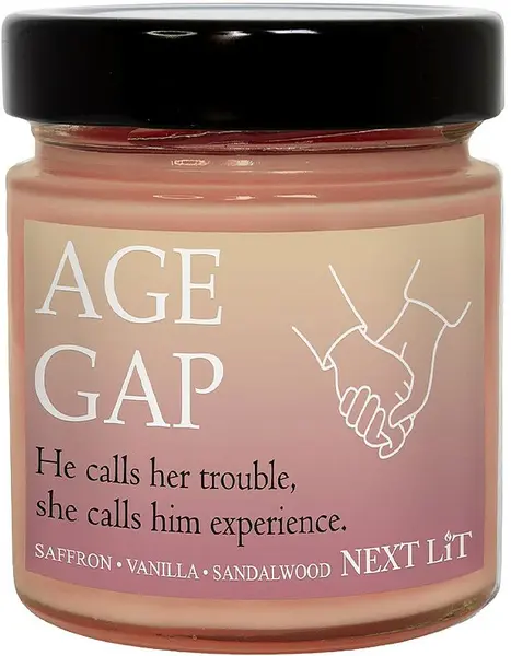 Lumânare parfumată Next Lit Burning Tropes - Age Gap, 180 g
