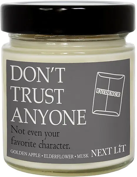 Lumânare parfumată Next Lit Burning Tropes - Don't Trust Anyone, 180 g