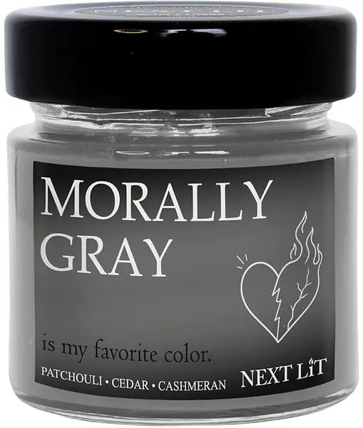 Lumânare parfumată Next Lit Burning Tropes - Morally Gray, 100 g