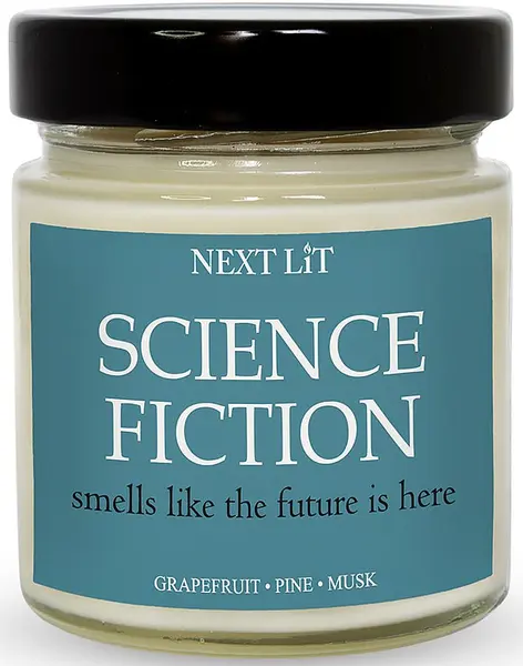 Lumânare parfumată Next Lit Genre Tales - Science Fiction, 180 g