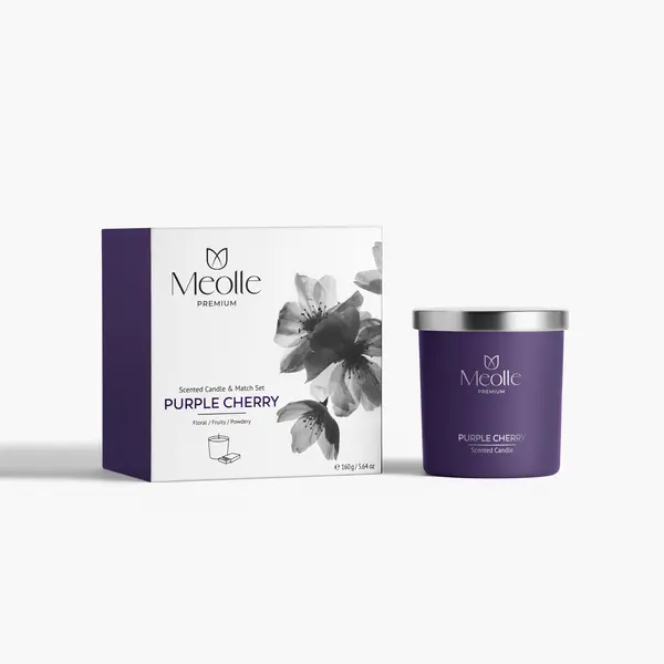 Lumânare parfumată Purple Cherry