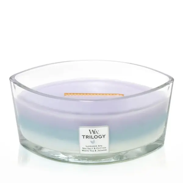Lumanare parfumata - Trilogy Ellipse - Calming Retreat | WoodWick