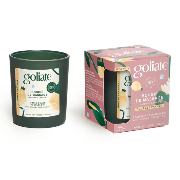 Lumanare pentru masaj Gourmet Vanilie 140 g, Goliate