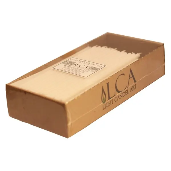 Lumanari Menaj Albe, Cilindrice, 500 g