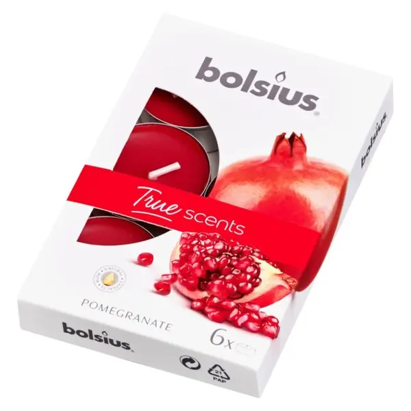 Lumanari Pastila 4h Bolsius - Rodie - 6 Buc
